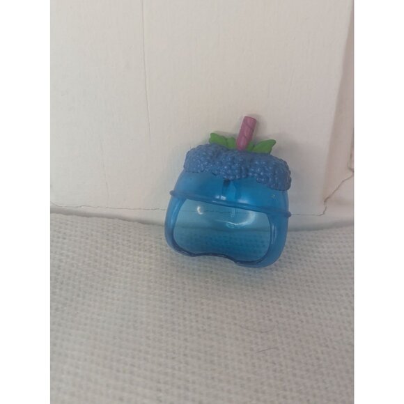 Hasbro LPS Littlest Pet Shop Fruit Hat Slushy Squad 8 Pc Accessory Figure Lot 2 - Picture 3 of 11